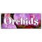 Signmission ORCHIDS BANNER SIGN flower orchid stand florist shop floral arrangements B-Orchids - alternate 1